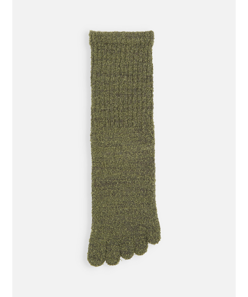 【Tabio MEN】リングヤーン五本指ショート丈ソックス