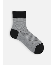 【Tabio MEN】ウールハンドトゥースショート丈ソックス