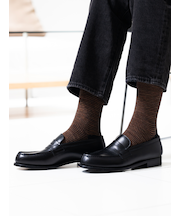 【Tabio MEN】ウールハウンドトゥースレギュラー丈ソックス