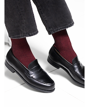 【Tabio MEN】ウールヘリンボンレギュラー丈ソックス