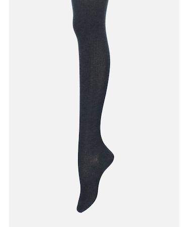 綿混250デニール 3×1リブタイツ JM~Lサイズ