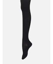 綿混250デニール 3×1リブタイツ TLサイズ