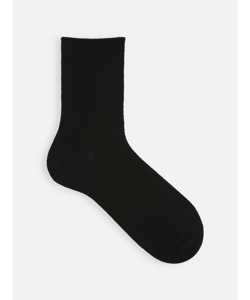 【Tabio MEN】紡毛メリノウールゴム長ショート丈ソックス