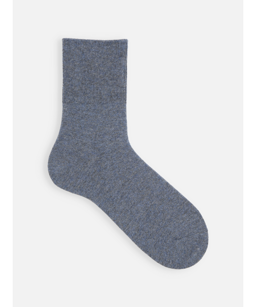 【Tabio MEN】紡毛メリノウールゴム長ショート丈ソックス