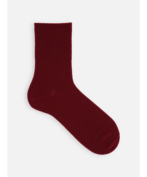 【Tabio MEN】紡毛メリノウールゴム長ショート丈ソックス