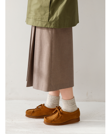 ふわふわタケノコショートソックス