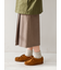 ふわふわタケノコショートソックス