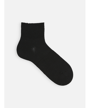 【Tabio MEN】バルキー綿混ショート丈ソックス