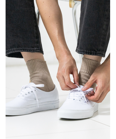 【Tabio MEN】バルキー綿混ショート丈ソックス