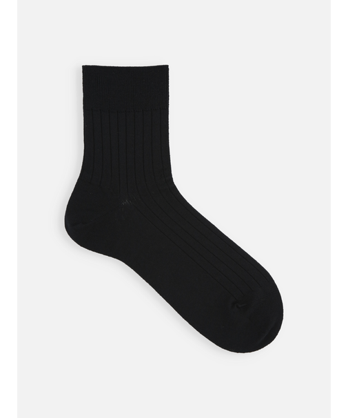 【Tabio MEN】Super120’sウールドレスリブショート丈ソックス