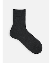 【Tabio MEN】Super120’sウールドレスリブショート丈ソックス