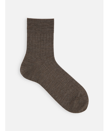 【Tabio MEN】Super120’sウールドレスリブショート丈ソックス