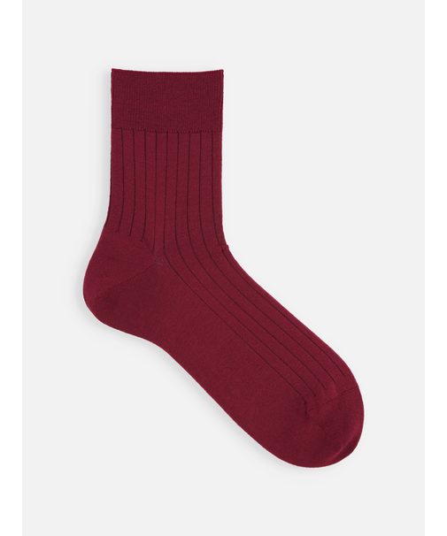 【Tabio MEN】Super120’sウールドレスリブショート丈ソックス