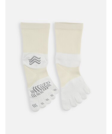 【WEB限定】レーシングラン五本指クルーソックス(Mサイズ)