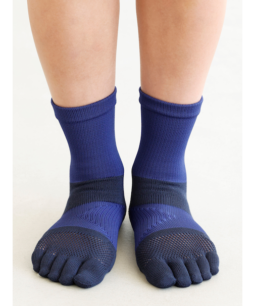 【WEB限定】レーシングラン五本指クルーソックス(Mサイズ)