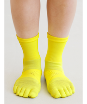 【WEB限定】レーシングラン五本指クルーソックス(Mサイズ)