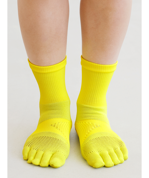 【WEB限定】レーシングラン五本指クルーソックス(Mサイズ)