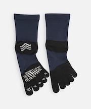 【WEB限定】レーシングラン五本指クルーソックス(Lサイズ)