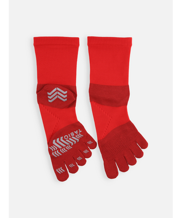 【WEB限定】レーシングラン五本指クルーソックス(Lサイズ)