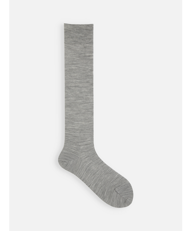 ハイゲージ梳毛ベタハイソックス