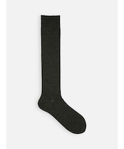 ハイゲージ梳毛ベタハイソックス