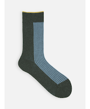 ジャカードリブ切替ソックス