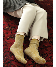 アルパカパイルルームソックス