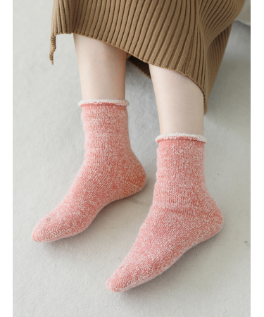 アルパカパイルルームソックス