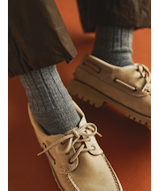 【Tabio MEN】チャンキーリブソックス