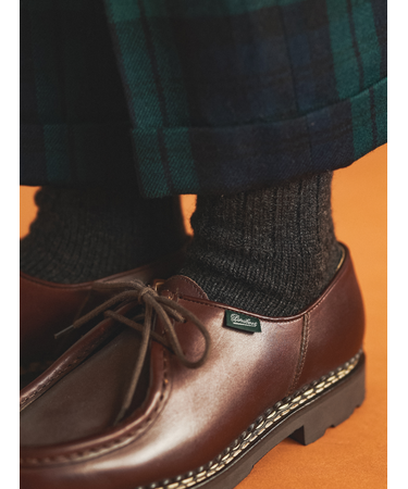 【Tabio MEN】チャンキーリブソックス