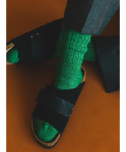 【Tabio MEN】チャンキーリブソックス