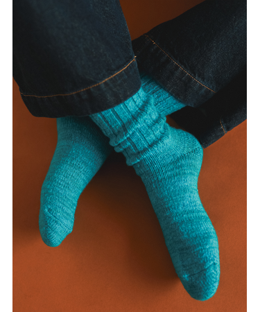 【Tabio MEN】チャンキーリブソックス