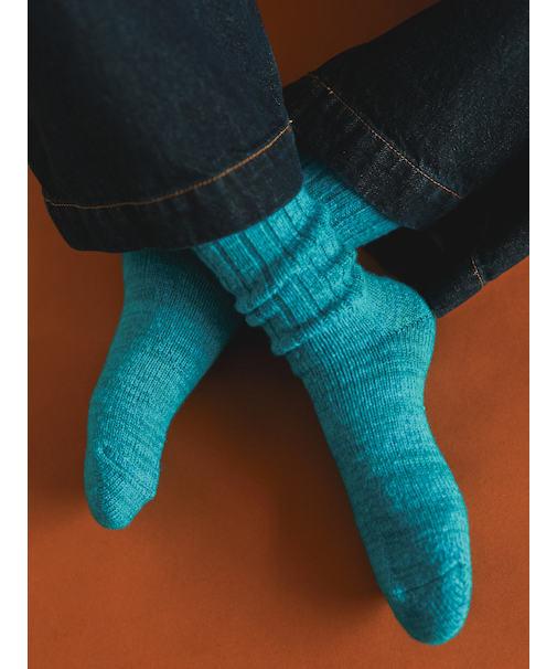 【Tabio MEN】チャンキーリブソックス