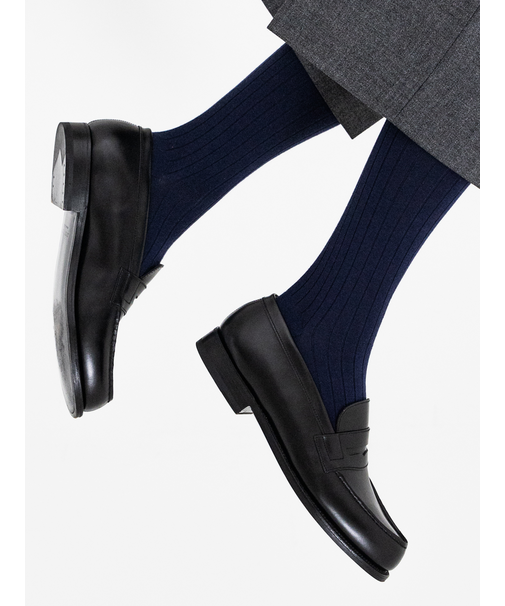 【Tabio MEN】Super120’sウールドレスリブレギュラー丈ソックス