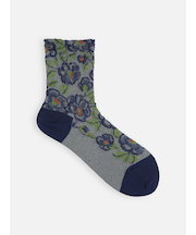 毛混カメリアフロートショートソックス