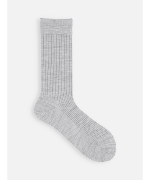 ウール薄手3×2リブソックス