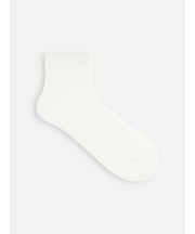 【WEB限定・ドライタッチ】絶妙な丈のリブショートソックス