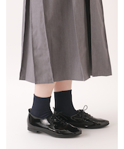 【WEB限定・ドライタッチ】絶妙な丈のリブショートソックス