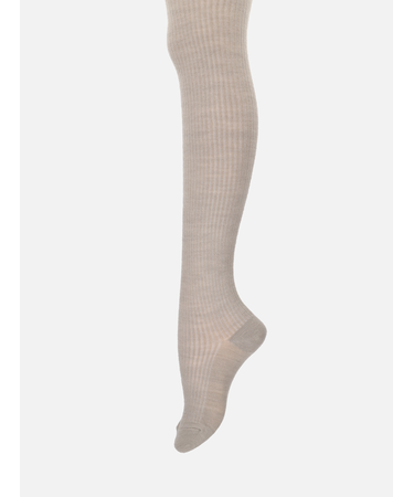 【温脚Labo】光電子×ウール 2×2リブタイツ