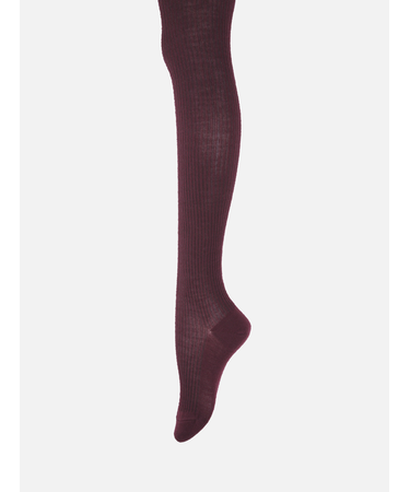 【温脚Labo】光電子×ウール 2×2リブタイツ