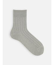 【Tabio MEN】WEB限定/ローゲージ5×1リブショート丈ソックス