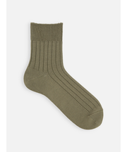 【Tabio MEN】WEB限定/ローゲージ5×1リブショート丈ソックス