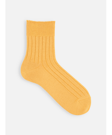 【Tabio MEN】WEB限定/ローゲージ5×1リブショート丈ソックス