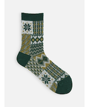 ジャカードウィンターホリデーソックス