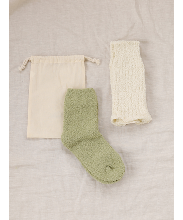 【WEB限定】もこもこセット（巾着付き）