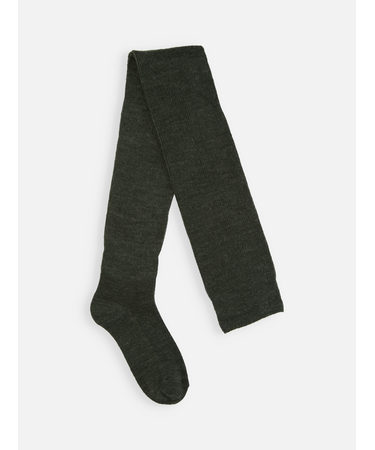 ウール混ニーハイソックス