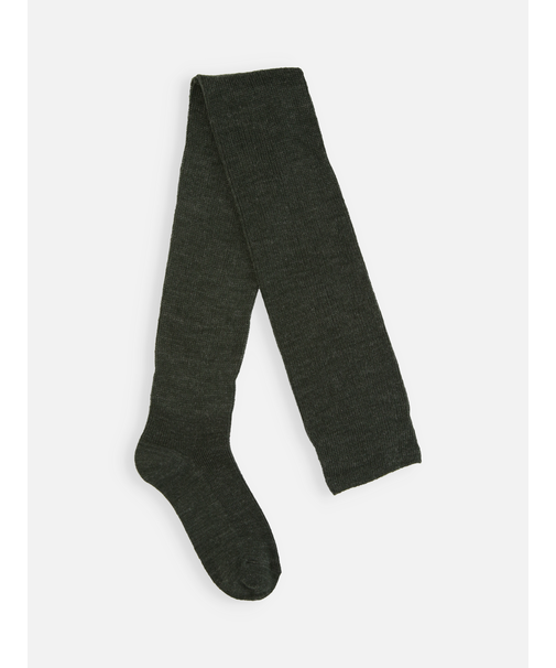 ウール混ニーハイソックス