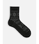 【Tabio MEN】スノーフレイクロークルー丈ソックス