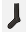【Tabio MEN】連続シルケット加工/チェックレギュラー丈ソックス（23.0～25.0cm）