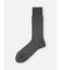 【Tabio MEN】 連続シルケット ストライプレギュラー丈ソックス（23.0～25.0cm）